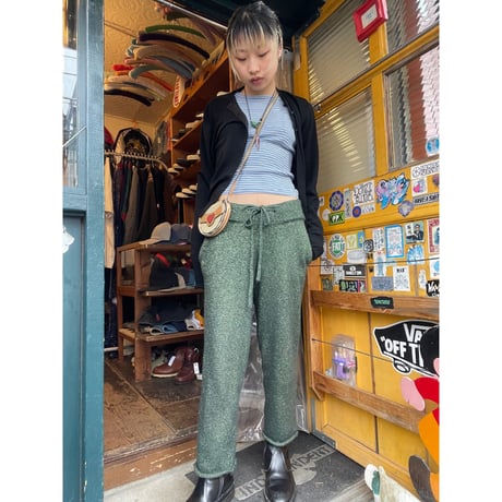 [USED]グリッターニットパンツ