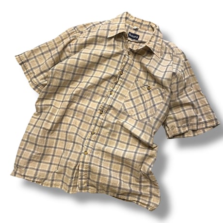 [USED] BURCARDI COTTON チェックシャツ