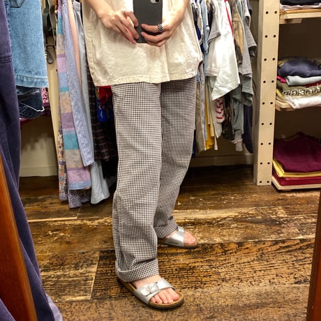 [USED] 千鳥柄 EURO COOK PANTS🍳