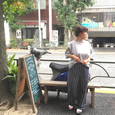 [USED] 縄模様のSILKパンツ