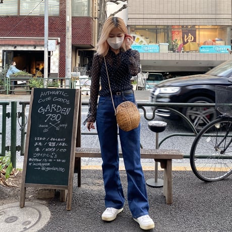 [USED] ストローショルダーBAG🟠