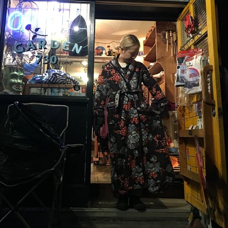 [USED] Vintage FLOWER ガウン