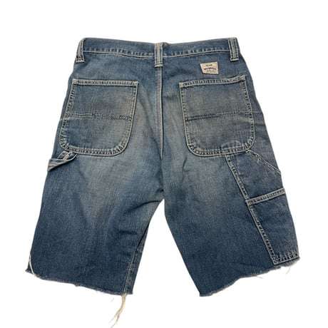 [USED] "BIG-JOHN"Cut off DENIM  PANTS