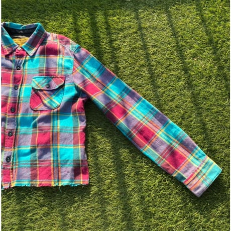 [USED] CUT OFF CUTEネルシャツ