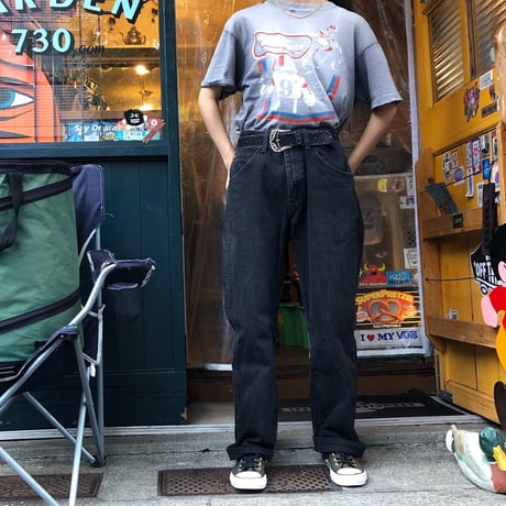 [USED] Wrangler BLACK DENIM