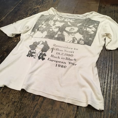 [USED] vintage AC/DC  Tee