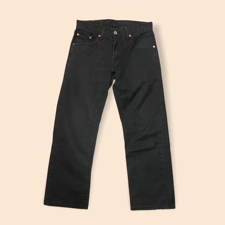 [USED] Levi's 502 BLACK DENIM！