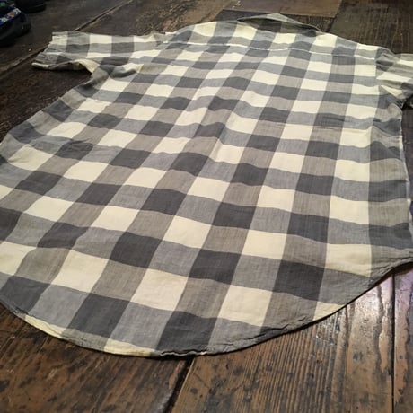 [USED] LONG TAILチェックシャツ