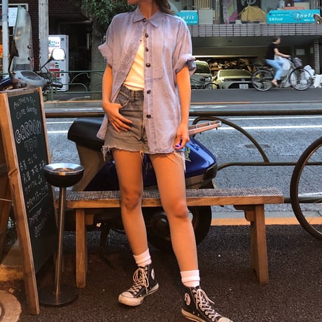 [USED]  折柄入り♡EURO リネンshirts jkt