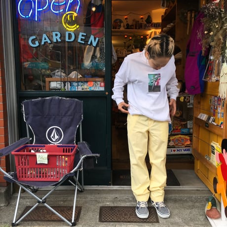 [DEADSTOCK] vintage YELLOWスラックス