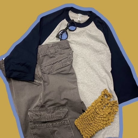 [SELECT] 6oz COTTON ラグランTee