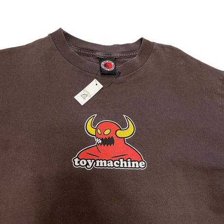 [USED] 2000's TOY MACHINE S/S Tee（Brown）