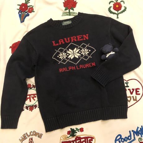 [USED] Ralph Lauren COTTON KNIT♡