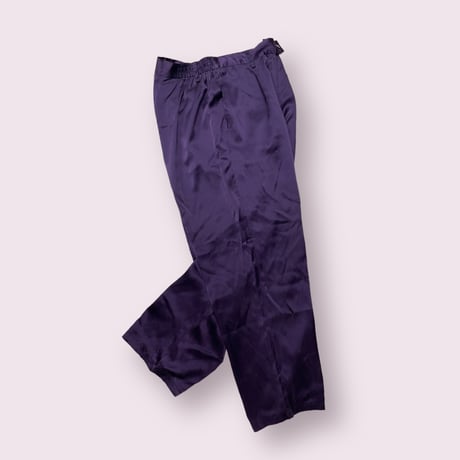 [USED] PURPLE SILKパンツ
