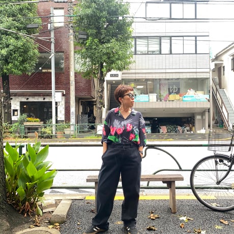 [USED] OLD HAWAII レーヨン アロハ made in USA🌺