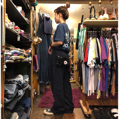 [USED] RALPH LAUREN ベルトタックパンツ
