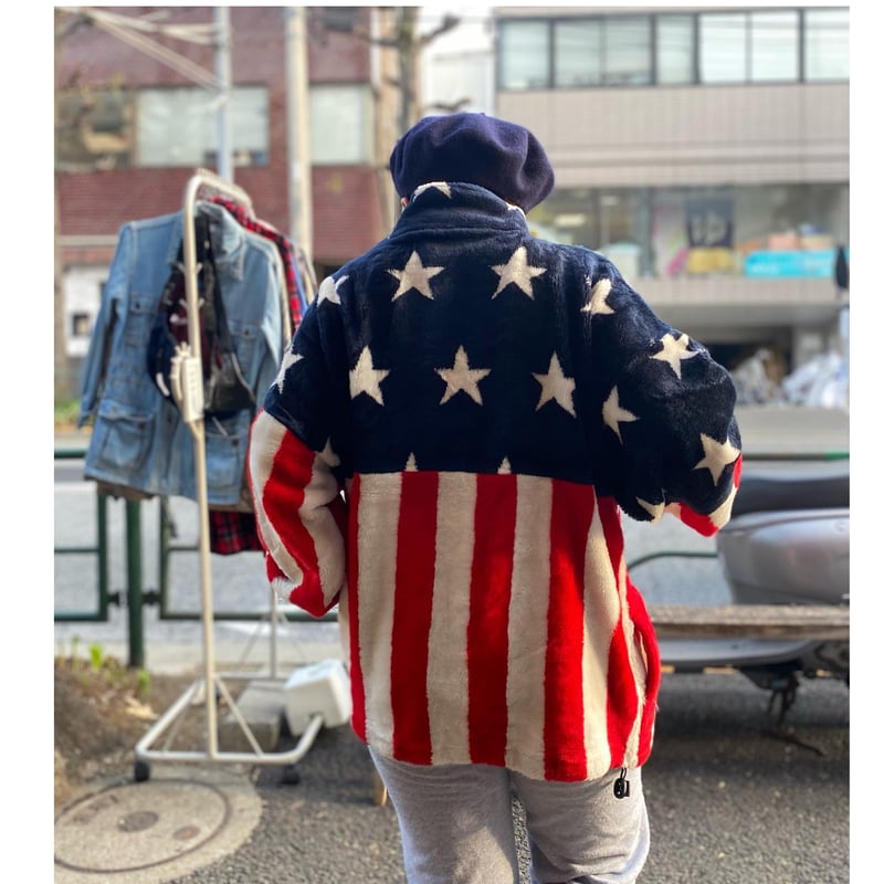 USED] BLACK MOUNTAIN 星条旗🇺🇸フリースジャケット | garden730