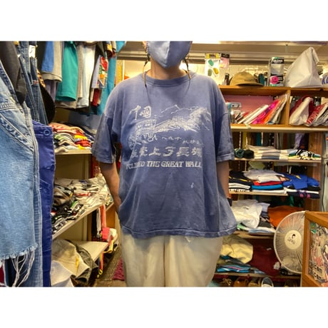 [USED] vintage 萬里長城 SOUVENIR  Tee