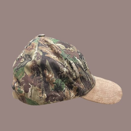 [USED] CAMO柄スウェードCAP