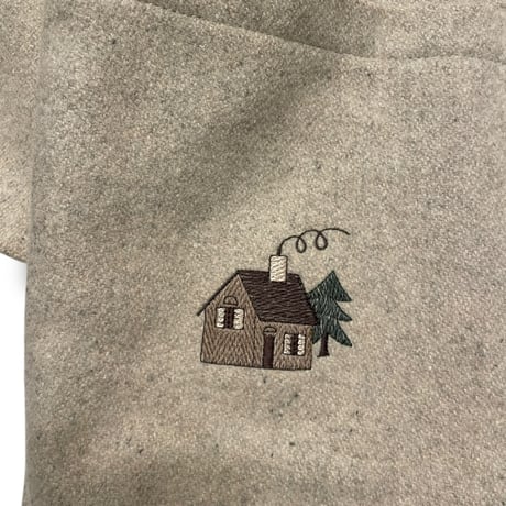 [USED]  刺繍入りWOOL PARKA