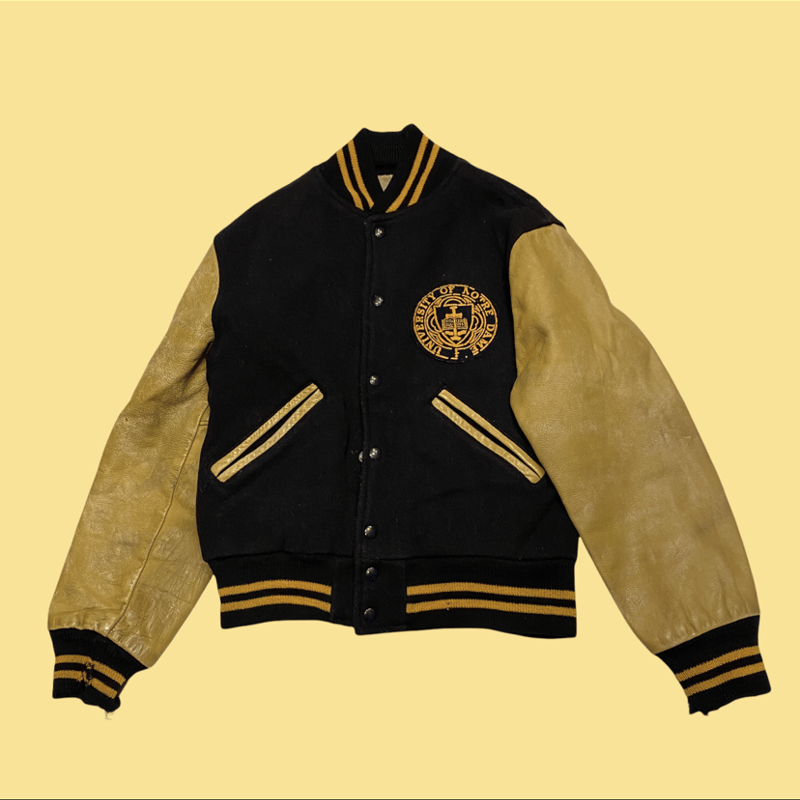 mori vintage スタジャン USED] ちょいボロ♡ vintage スタジャン | garden730