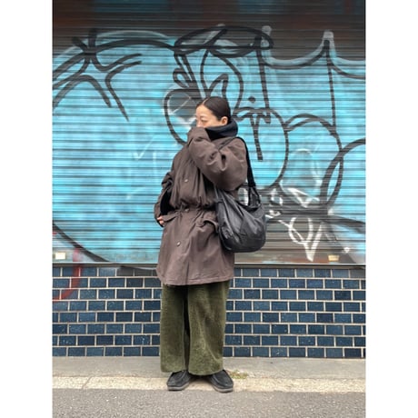 [USED]  "LONDON FOG" 中綿ハーフコート ブラウン