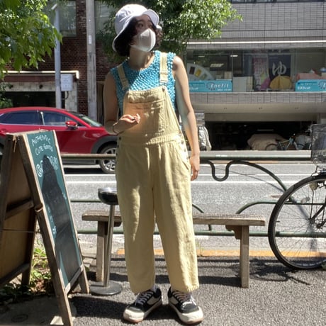 [USED] 水色 POPCORN TOPS🐬