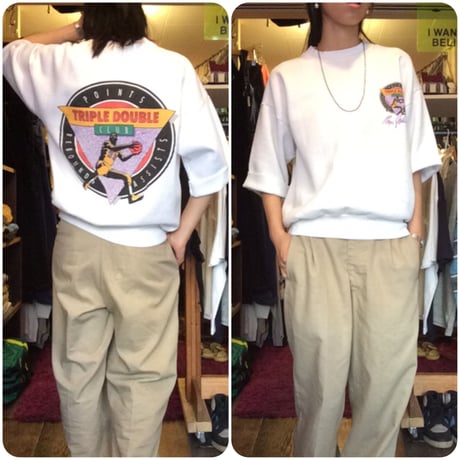 [USED] MAGIC JOHNSON スエットカットオフ