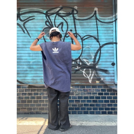 [USED] willi smith BLACK LINEN PANTS