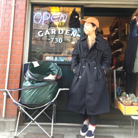 [USED]  US  NAVY トレンチコート  ライナー付き