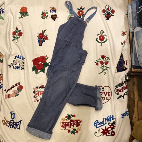 [USED] VINTAGE !! EUROオーバーオール