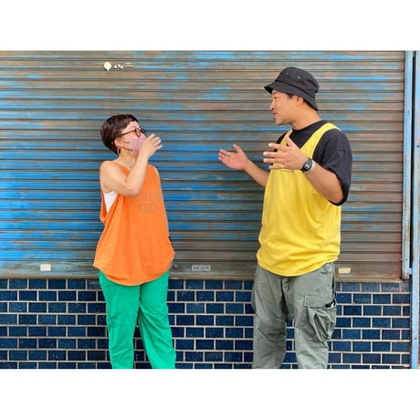 [USED] OLD "POLO SPORT"タンクトップ orange