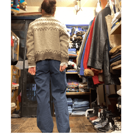 [USED] ブラウンknitカーディガン