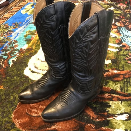 [USED] LOBLAN  ウエスタンブーツ BLACK