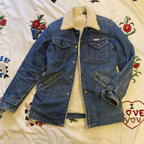 [USED] 70's wrangrer ボアデニムJKT