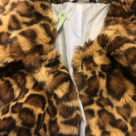[USED] FAKE レオパード柄コート