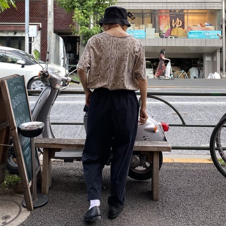 [USED] BLACK EASY PANTS！