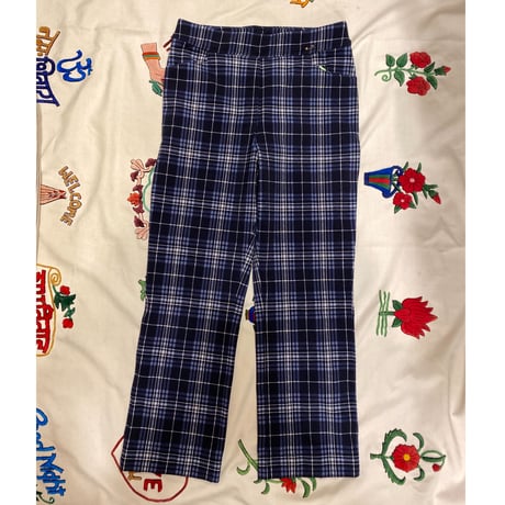 [USED］ストレッチチェックPANTS