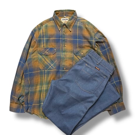 [USED] EURO チェックシャツ