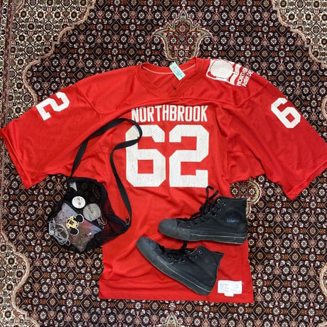 [USED] フットボール GAME メッシュTee