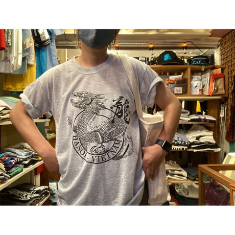 [USED]  VIETNAM スーベニア龍 Tee