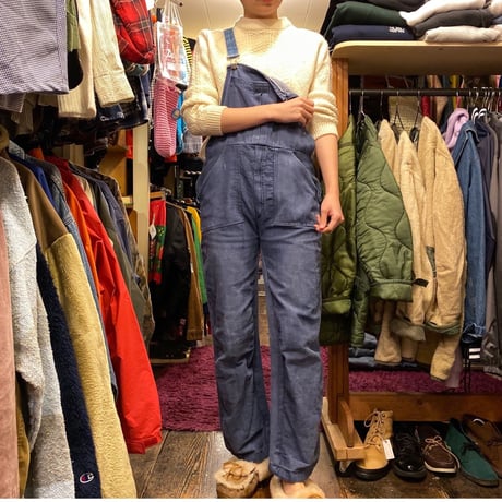 [USED] VINTAGE !! EUROオーバーオール