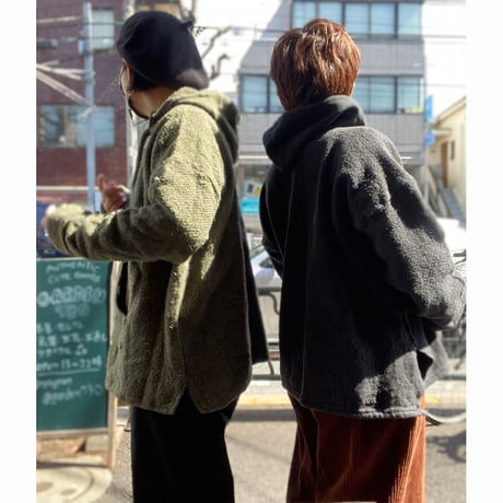 [USED] 無地 MEXICAN PARKA  -KHAKI-
