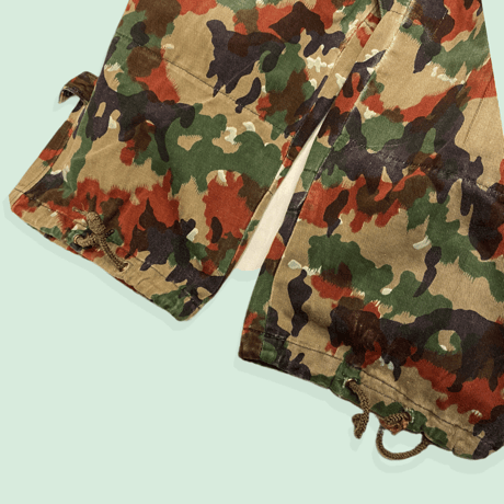 [USED] スイス軍 CAMO柄オーバーオール