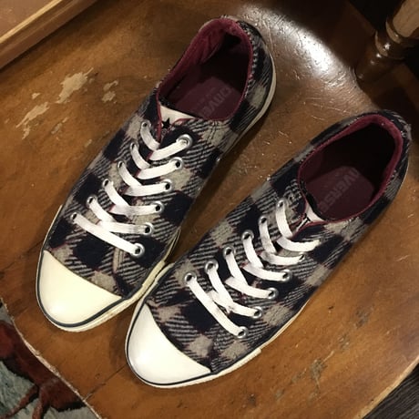 [USED] 90's WOOL CHECK ALLSTAR