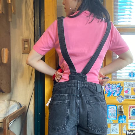 [USED]BLACK DENIM オーバーオール