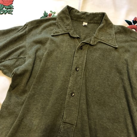 [USED] サイドスリット シャツワンピ