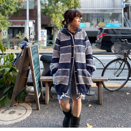 [USED] LONG ニット PARKA