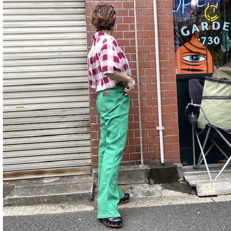 [USED] SILK チェックシャツ