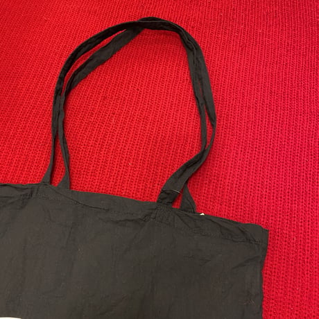 [USED] BLACK ECO TOTE BAG🖤